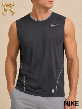 Men's Nike Pro Sleeveless Shirt Black Size L